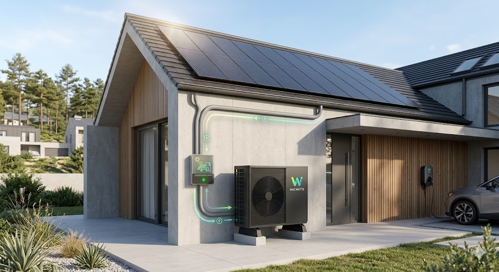 Habitação com soluções de energia integradas