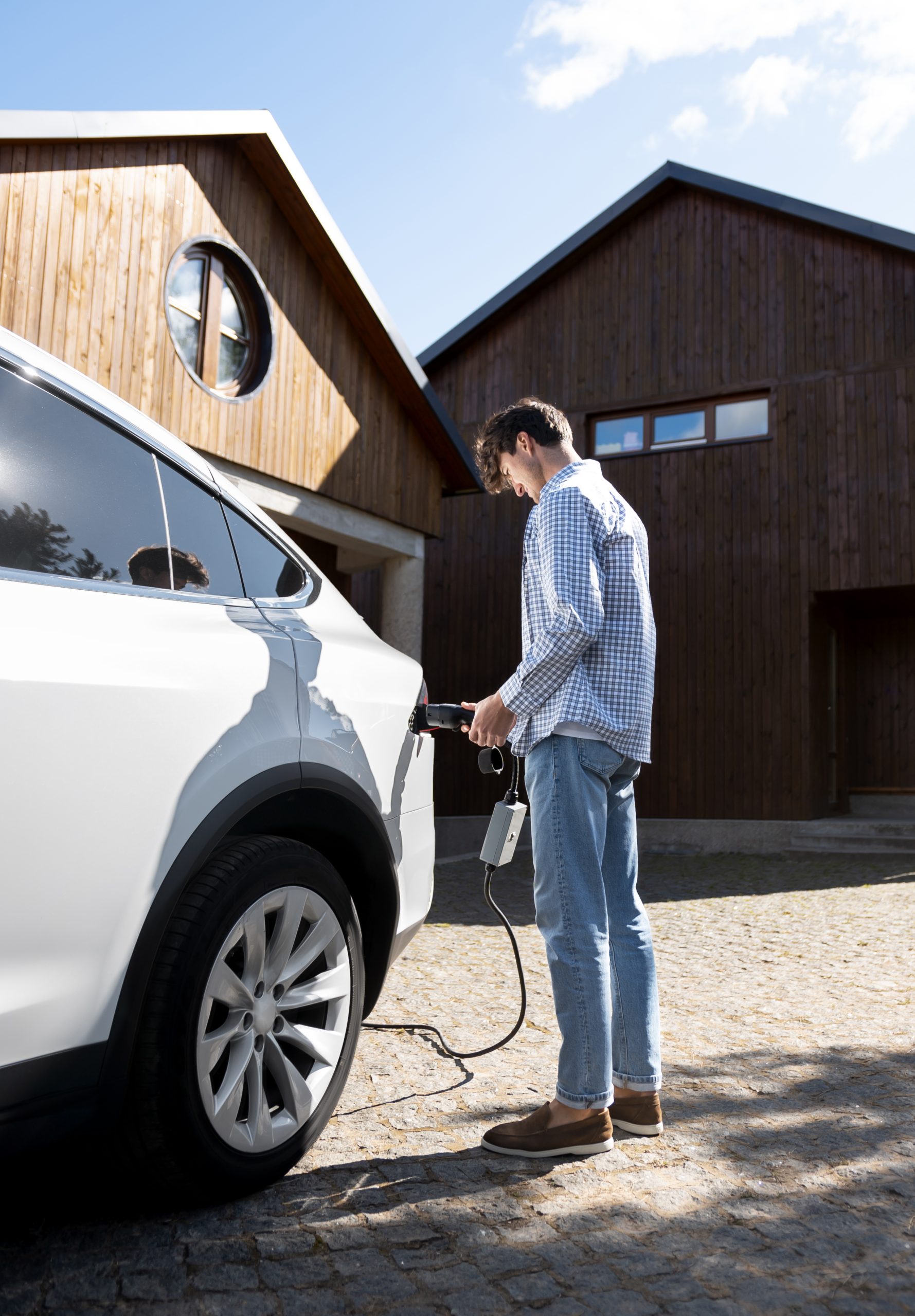 Carregamento de um veículo elétrico