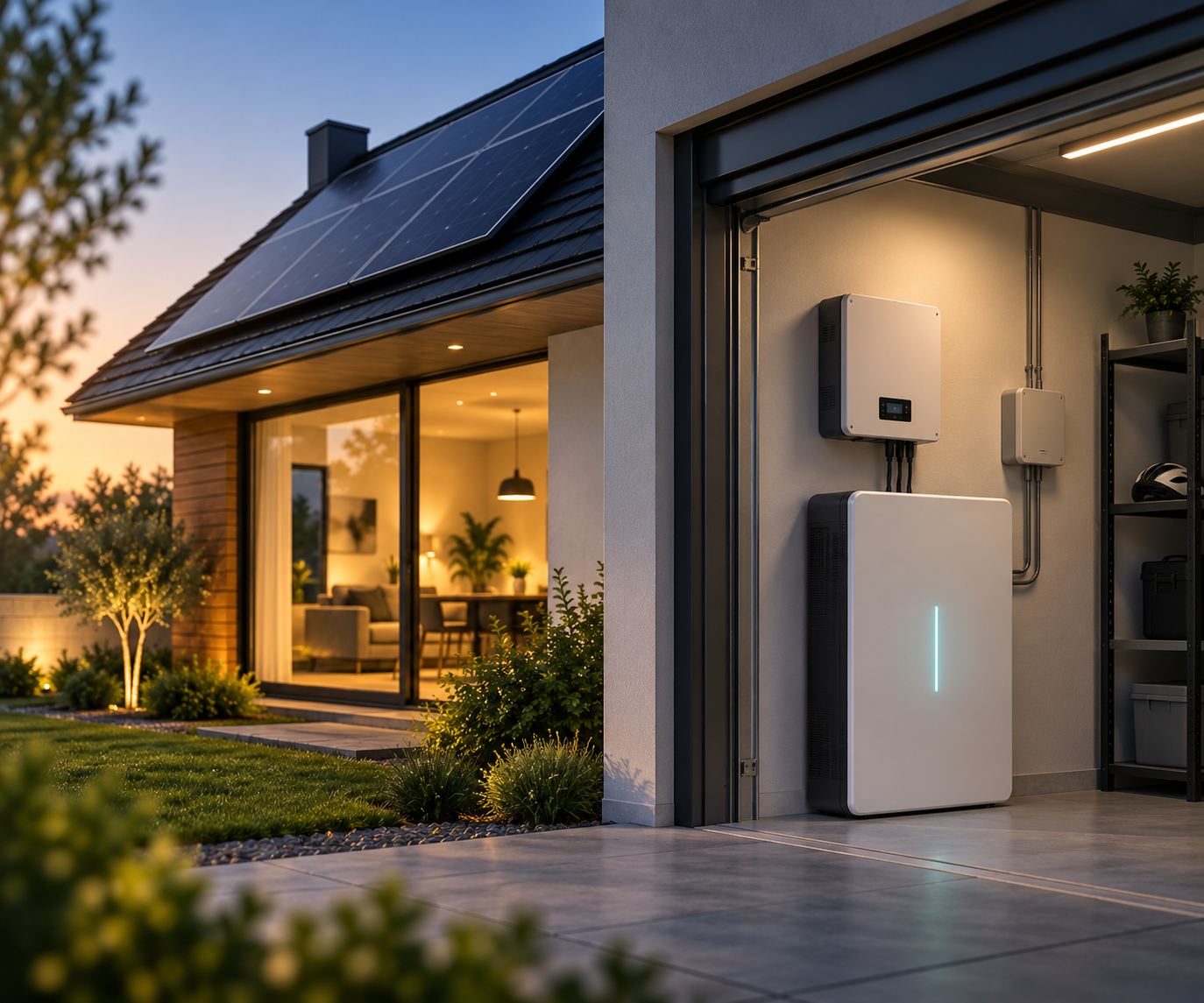 Habitação com soluções de energia integradas